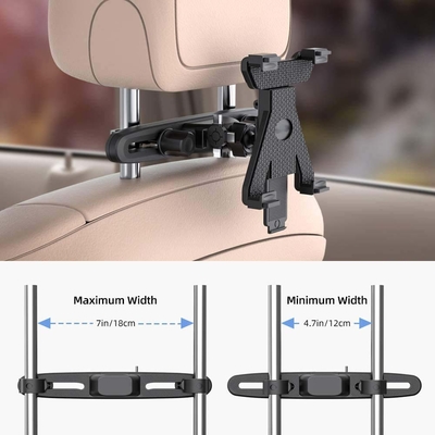 77cm Car Seat Tablet Holder 360 Degree Rotation with 3 in 1 charging cable