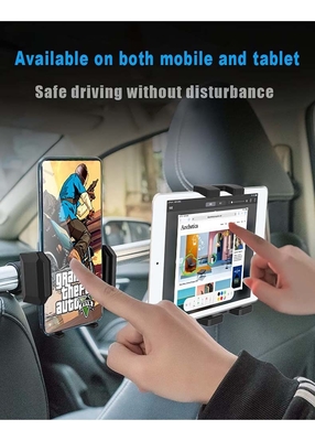 ROHS approved car Back Seat Tablet Holder 12.9inch tablet headrest mount