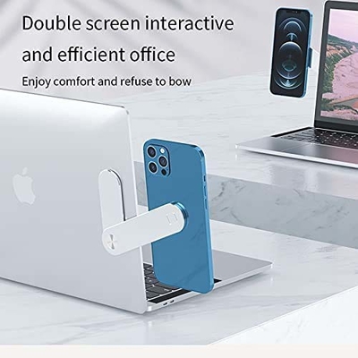 Slim Portable Adjustable Laptop Side Mount Clip Phone Holder OEM ODM