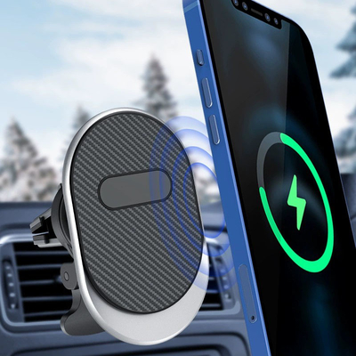 Magnetic Wireless Charging Car Mount Air Vent Non Slip Design